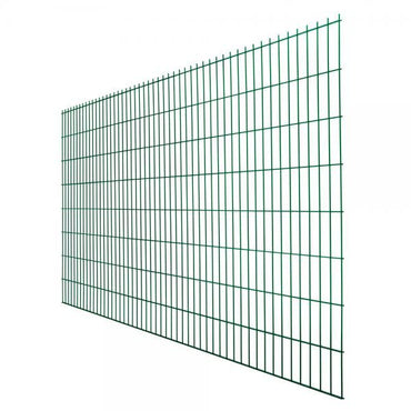 6/5/6 Doppelstabmatte 1630 mm feuerverzinkt und RAL 6005 (Moosgrün) nach DIN EN 1461