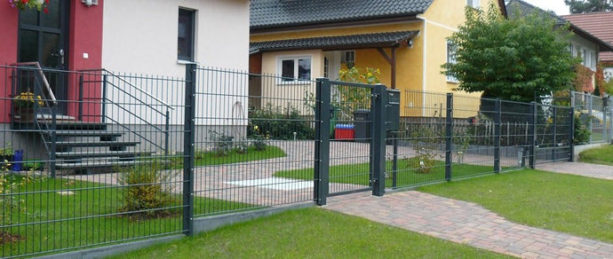 Der beliebte Doppelstabmattenzaun