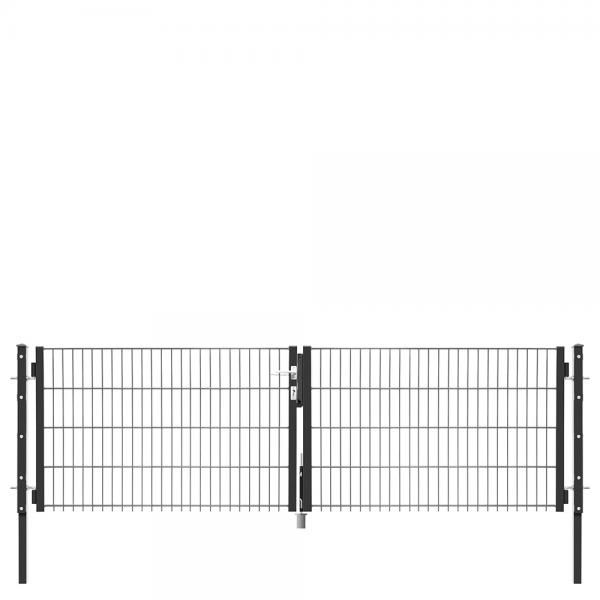 Light Toranlage anthrazit RAL 7016 | 830 | 3000 | 2 flügelig